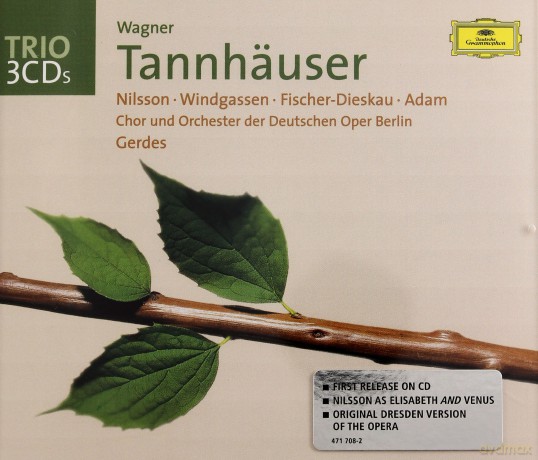 Fischer-Dieskau: Wagner Tannhauser [3CD]