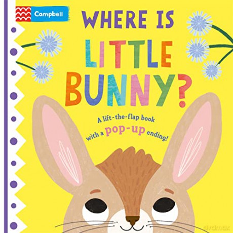 Where is Little Bunny: The lift-the-flap book with a pop-up ending! [KSIĄŻKA]