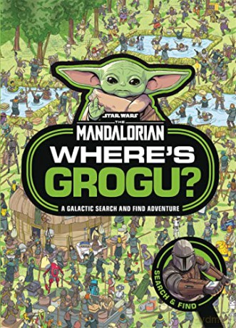 Where's Grogu: A Star Wars: The Mandalorian Search and Find Activity Book - Disney [KSIĄŻKA]