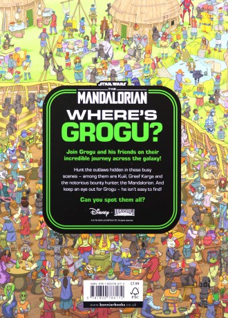 Where's Grogu: A Star Wars: The Mandalorian Search and Find Activity Book - Disney [KSIĄŻKA]