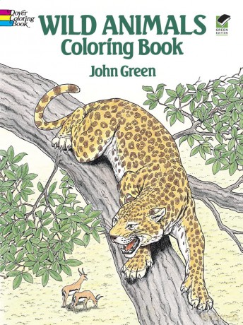 Wild Animals Colouring Book - John Green [KSIĄŻKA]