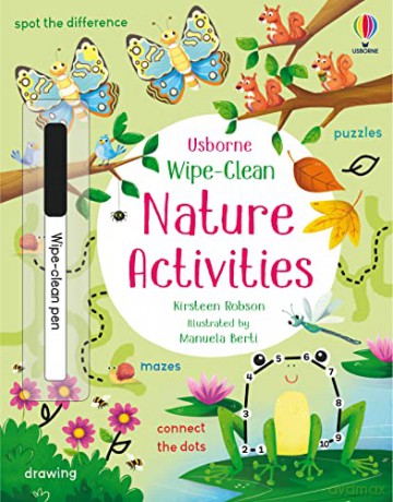 Wipe-Clean Nature Activities - Kirsteen Robson [KSIĄŻKA]