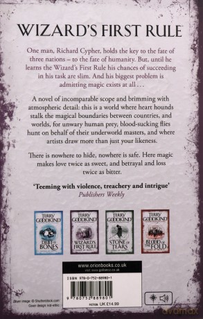 Wizard's First Rule: Book 1: The Sword Of Truth Series - Terry Goodkind [KSIĄŻKA]