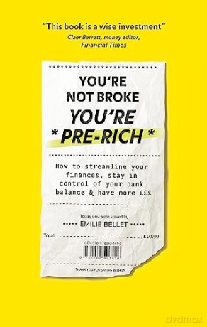 You're Not Broke You're Pre-Rich: How to streamline your finances, stay in control of your bank balance and have more LLL - Emilie Bellet [KSIĄŻKA]