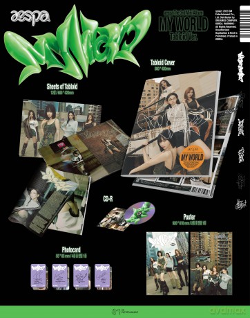 Aespa: My World - The 3rd Mini Album (Tabloid) [CD]