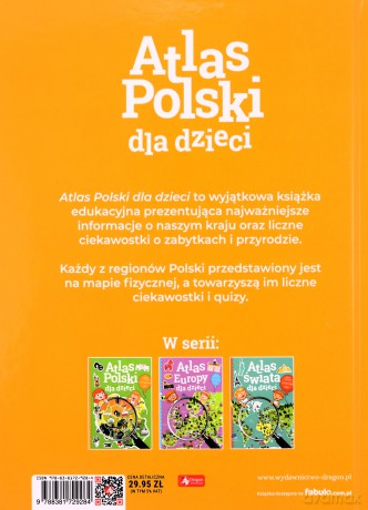 Atlas Polski dla dzieci [KSIĄŻKA]