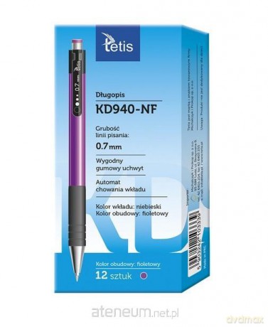 Długopis obudowa fioletowa KD940-NF (12szt)
