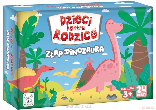 Dzieci kontra Rodzice. Złap dinozaura [GRA]