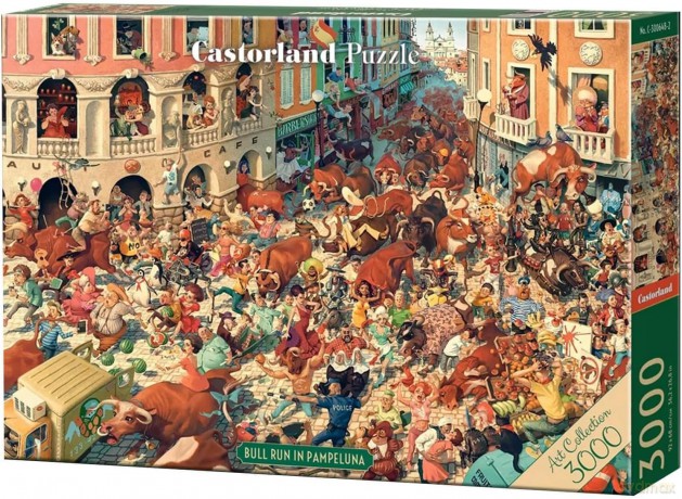 CASTORLAND 3000 el. Bull Run in Pampeluna [PUZZLE]