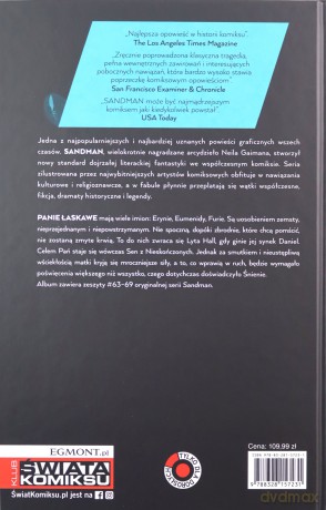 Sandman (Tom 9) Panie łaskawe - Neil Gaiman, Marc Hempel, Richard Case, D'Israeli [KOMIKS]