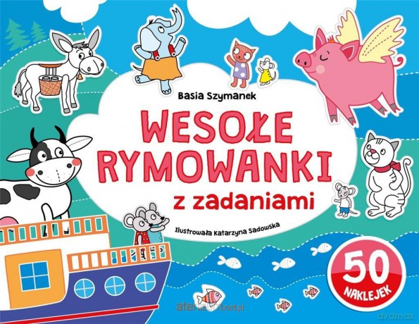 Wesołe rymowanki z zadaniami [KSIĄŻKA]