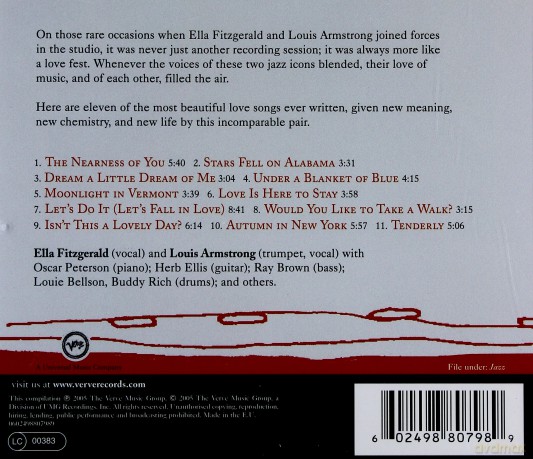 Fitzgerald, Armstrong: For Lovers [CD]