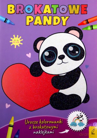 Brokatowe Pandy. Urocze Brokatowe [KSIĄŻKA]