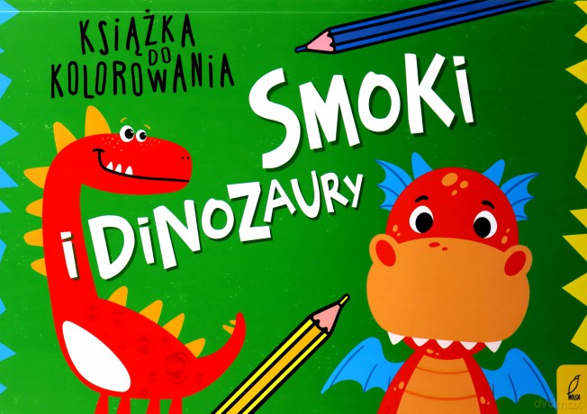 Książka Do Kolorowania. Smoki I [KSIĄŻKA]