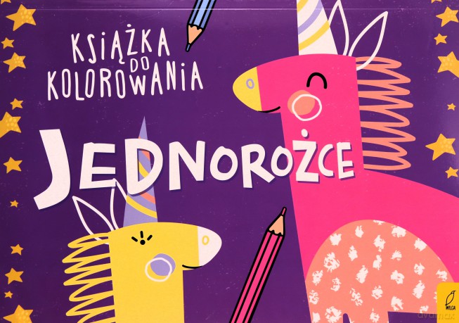 Książka Do Kolorowania. Jednorożce [KSIĄŻKA]