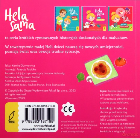 Hela Sama. Je Obiadek. Wyd II - Gurynowicz Kamila [KSIĄŻKA]