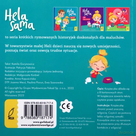 Hela Sama. Na Nocniku. Wyd II - Kamila Gurynowicz [KSIĄŻKA]