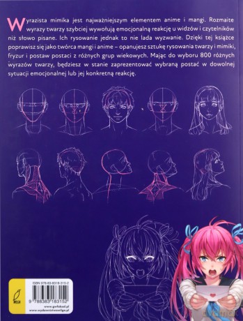 Manga. Rysowanie Twarzy i Emocji - Studio Hard Deluxe [KSIĄŻKA]