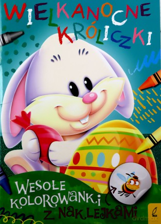 Wesołe Kolorowanki z Nakl. Wielkanocne [KSIĄŻKA]