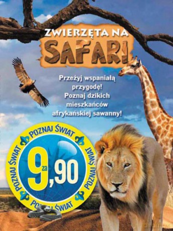 Zwierzęta na safari [KSIĄŻKA]