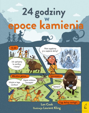 24 godziny w epoce kamienia - Lan Cook [KOMIKS]