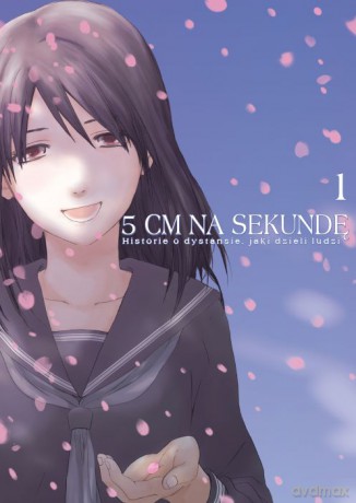 5 cm na sekundę (Tom 1) - Makoto Shinkai, Seike Yukiko [KOMIKS]
