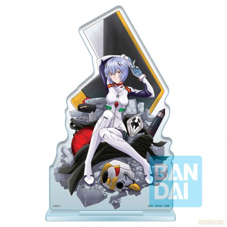Bp Ichibansho Evangelion Acrylic Stand - Rei Ayanami (Operation Started!) [FIGURKA]