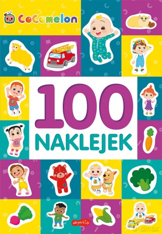 Cocomelon. 100 naklejek [KSIĄŻKA]