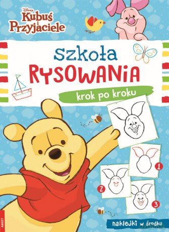 Disney Kubuś i przyjaciele Szkoła rysowania RYS-9101 [KSIĄŻKA]