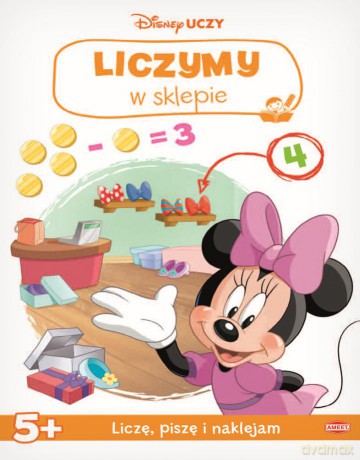 Disney uczy Minnie Liczymy w sklepie ULI-9302 [KSIĄŻKA]