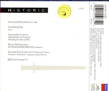 Flagstad Wp Knappert: Wagn:Die Walkuere, 1.Akt [CD]