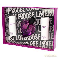 Diesel Loverdose Zestaw - woda perfumowana 50ml spray + balsam do ciała 50ml + żel pod prysznic 50ml (60622) [PERFUMY]