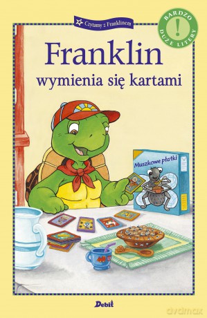 Franklin wymienia się kartami. Czytamy z Franklinem - Paulette Bourgeois [KSIĄŻKA]