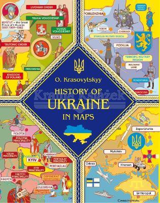Historia Ukrainy na mapach wer. ukraińska - Ivan Malkovich [KSIĄŻKA]