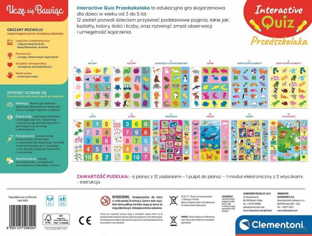 Interaktywny Quiz Przedszkolaka
