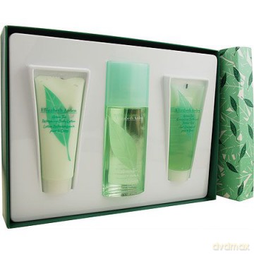 Elizabeth Arden Green Tea Zestaw dla Kobiety - Woda Perfumowana 100ml spray + Balsam do Ciała 100ml + Żel pod Prysznic 100ml (15150) [PERFUMY]