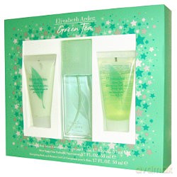 Elizabeth Arden Green Tea Zestaw - woda perfumowana 50ml spray + balsam do ciała 50ml + żel pod prysznic 50ml (51698) [PERFUMY]