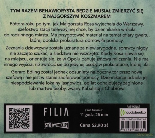 Kabalista. Seria z Gerardem Edlingiem (Tom 4) - Remigiusz Mróz [AUDIOBOOK]