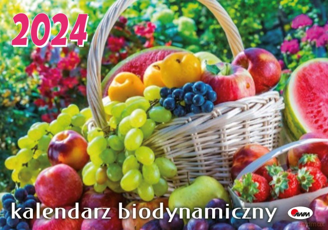 Kalendarz 2024 biodynamiczny KA1 ścienny [KALENDARZ]
