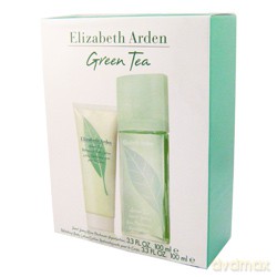 Elizabeth Arden Green Tea Zestaw - woda perfumowana 100ml spray + balsam do ciała 100ml (51720) [PERFUMY]