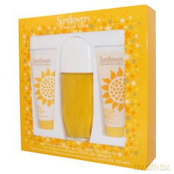Elizabeth Arden Sunflowers Zestaw - woda toaletowa 100ml spray + balsam do ciała 100ml + żel pod prysznic 100ml (51725) [PERFUMY]