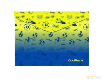 Koperta A4 na zatrzask Coolpack football