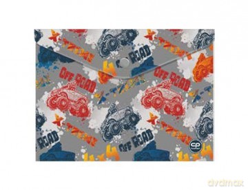 Koperta A4 na zatrzask Coolpack offroad