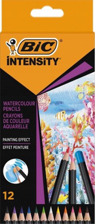 Kredki ołówkowe BIC Intensity Premium Watercoloour 12 kolory