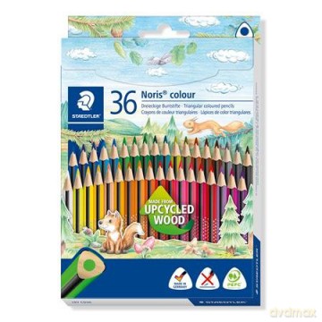 Kredki ołówkowe trójkątne Noris colour Wopex 36 kolorów Staedtler