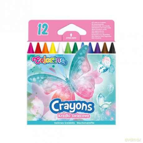 Kredki świecowe CP Colorino Dreams 12 kolorów