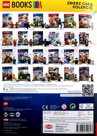 Lego DC comics super heroes Strzeżcie się, złoczyńcy! LNC-6461Y [KSIĄŻKA]