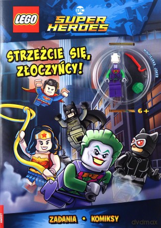 Lego DC comics super heroes Strzeżcie się, złoczyńcy! LNC-6461Y [KSIĄŻKA]