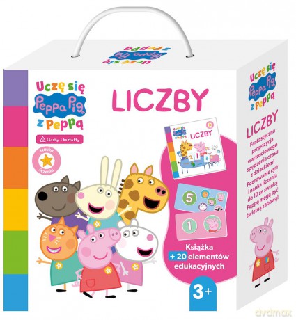 Liczby. Uczę się z Peppą. Świnka Peppa [KSIĄŻKA]