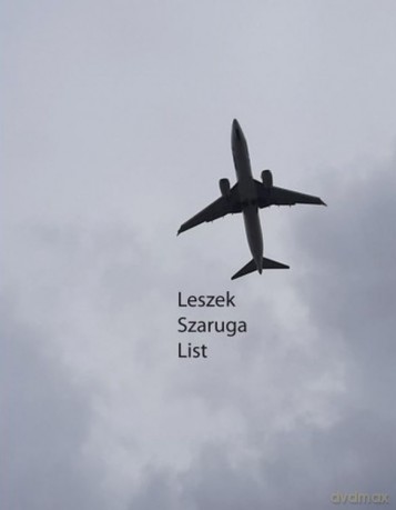 List - Leszek Szaruga [KSIĄŻKA]